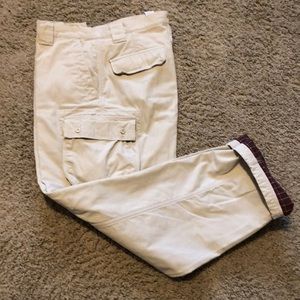 L.L.Bean men’s flannel lined pants